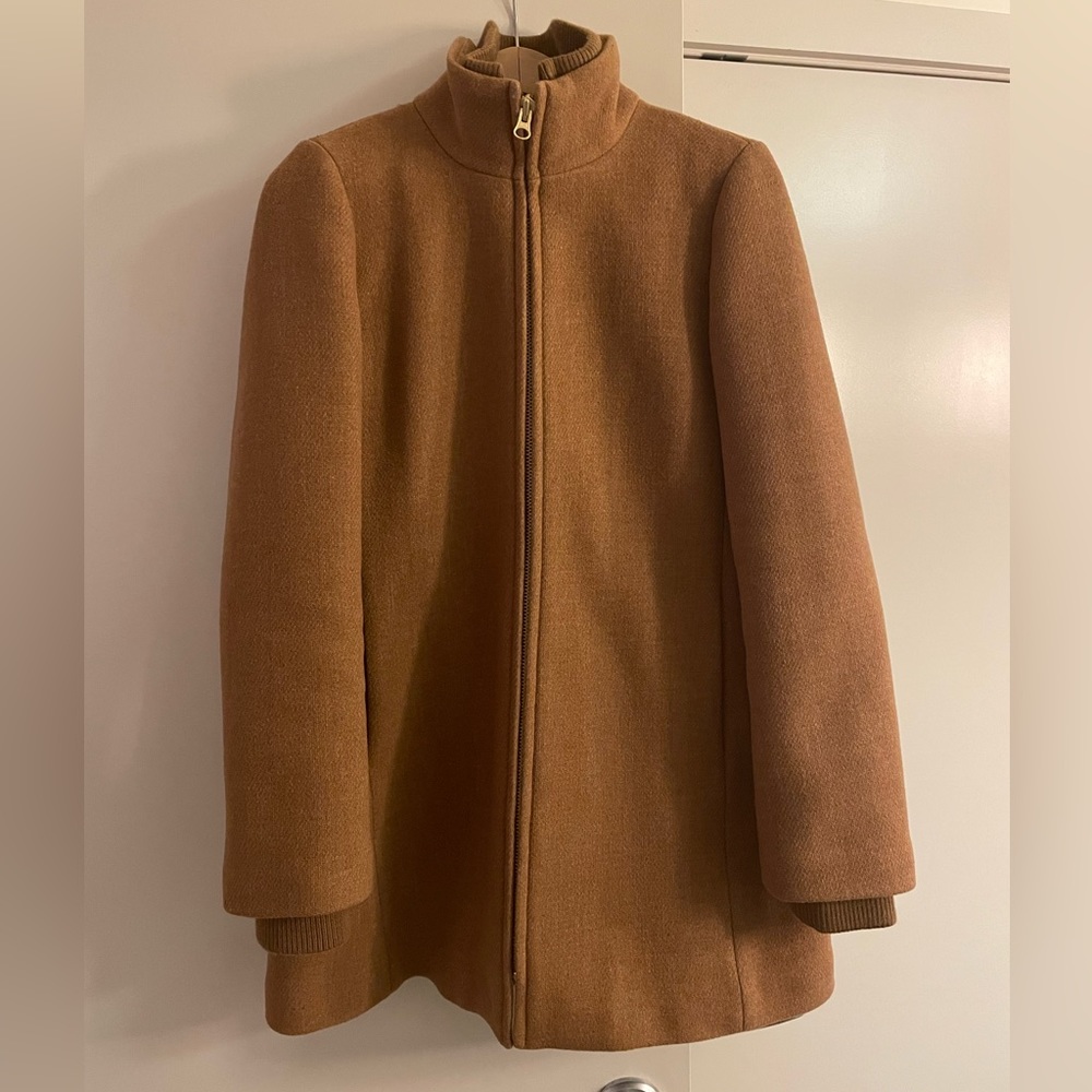 JCrew Lodge coat in Italian stadium cloth wool by Nello Gori.